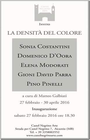 La densità del colore